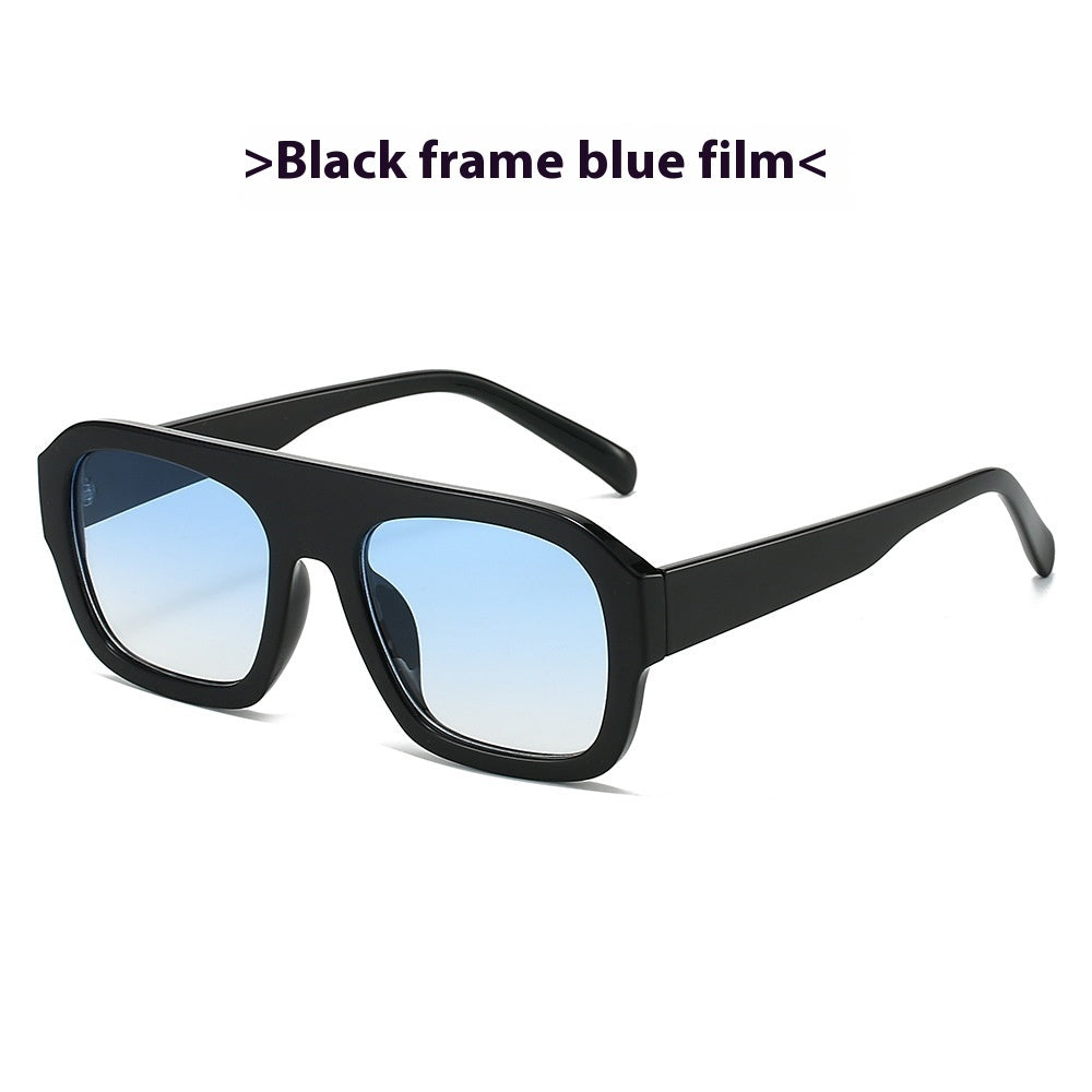 European And American Personalized Sunglasses Female Sun-shade All-match