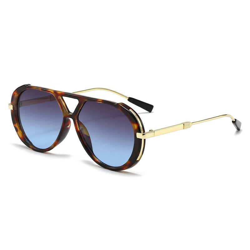 Female Personality All-matching Large Rim Sunglasses