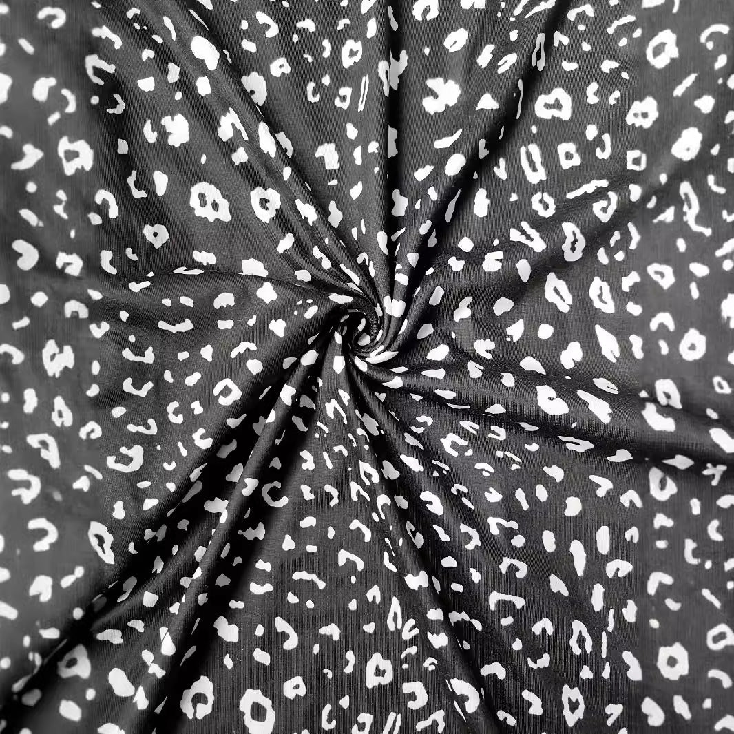 Women's Fashion Printed Pocket Button Dress