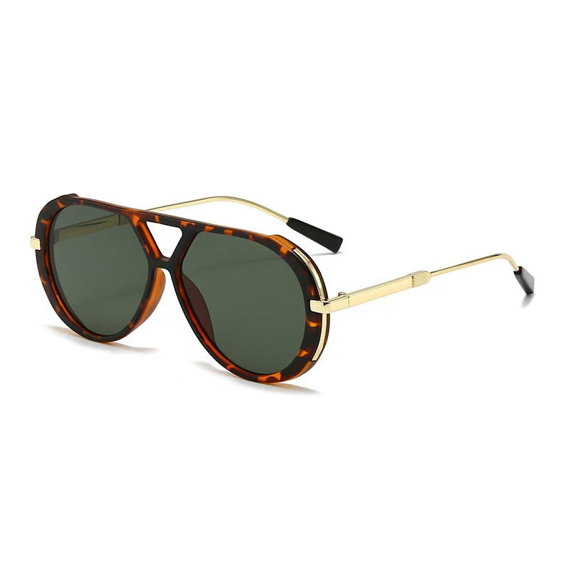 Female Personality All-matching Large Rim Sunglasses