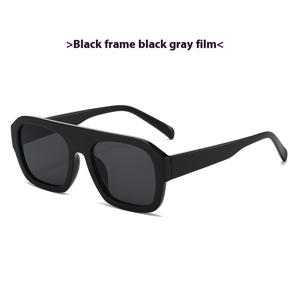 European And American Personalized Sunglasses Female Sun-shade All-match