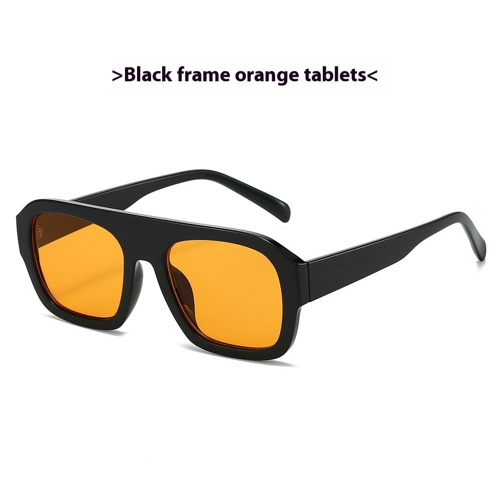 European And American Personalized Sunglasses Female Sun-shade All-match