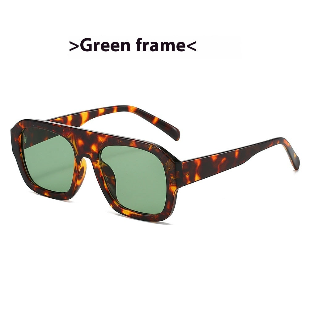 European And American Personalized Sunglasses Female Sun-shade All-match