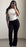 Women's Casual Wear Slim Short-sleeved Tops Low Waist Flared Leggings Suit