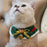 Christmas Scarf Knitted Pet Scarf Clothes