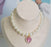 Pearl Necklace Love Gem Cat Collar