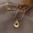 Amber Stone Necklace Retro Irregular Clavicle Chain Sweater Chain Women Fashion Jewelry