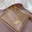 Light Luxury Micro-inlaid Opal Angel Heart Necklace