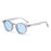 New Beige Nail Round Frame Sunglasses Retro Personality Trendy Sunglasses For Women