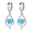 Fashion Soft Ear Rings Mid-length Heart-shaped