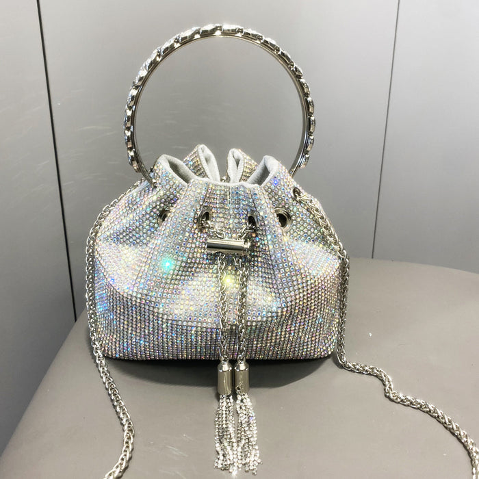 European And American Shiny Diamond Handbag For Women