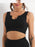 Womens Workout Sets 2 Piece - Seamless Yoga Outfits Shorts And Crop Top Matching Gym Athletic Clothing Set