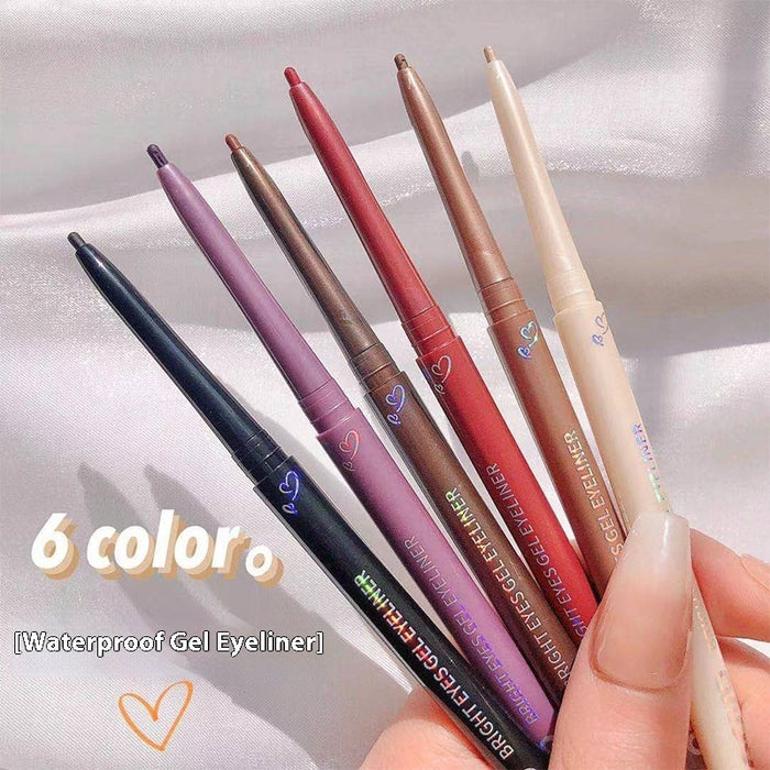 Heartbeats Color Eyeliner Ultra-fine Waterproof Sweat-proof Not Smudge Eye Shadow Pen