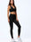 Womens Workout Sets 2 Piece - Seamless Yoga Outfits Shorts And Crop Top Matching Gym Athletic Clothing Set