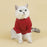 Pet Sweater Breathable Warm With Velvet Dog Clothes