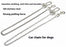 Stainless Steel Small Chain Puppy Car Safety Rope