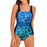 European And American Solid Color One-piece Swimsuit Backless Double-shoulder Strap