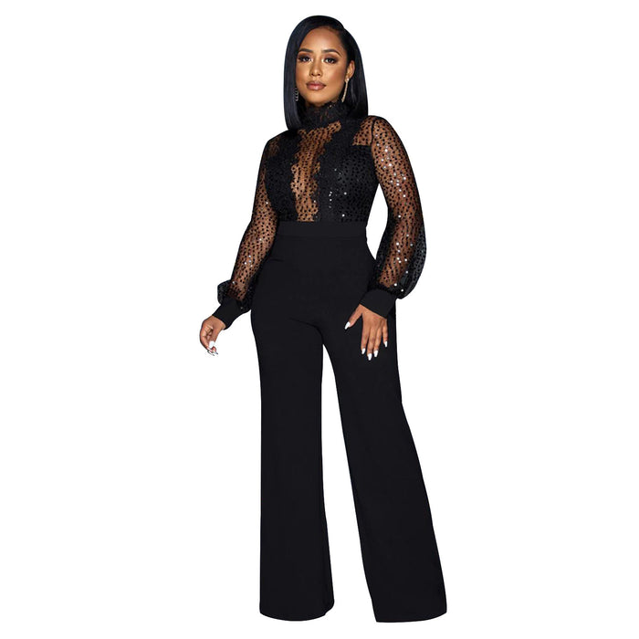 Fashion Special Women's Clothing Hollow-out Jumpsuit