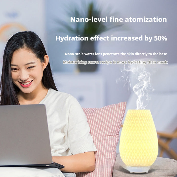 Fashion Indoor Home Dual-purpose Humidifier Aroma Diffuser