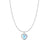 Opal Heart Water Drops Necklace For Women