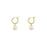 Zircon Pearl All-match Stud Earrings