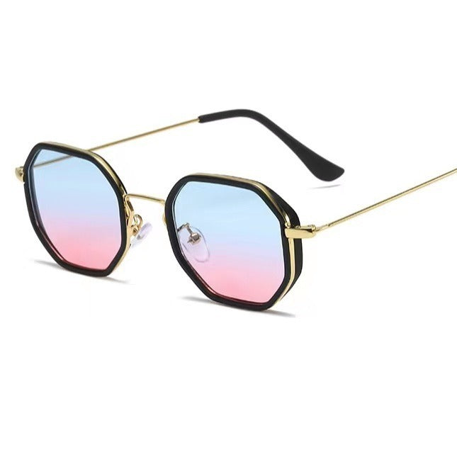 Windproof Sunglasses Metal Sun Protection UV Protection Sun Glasses