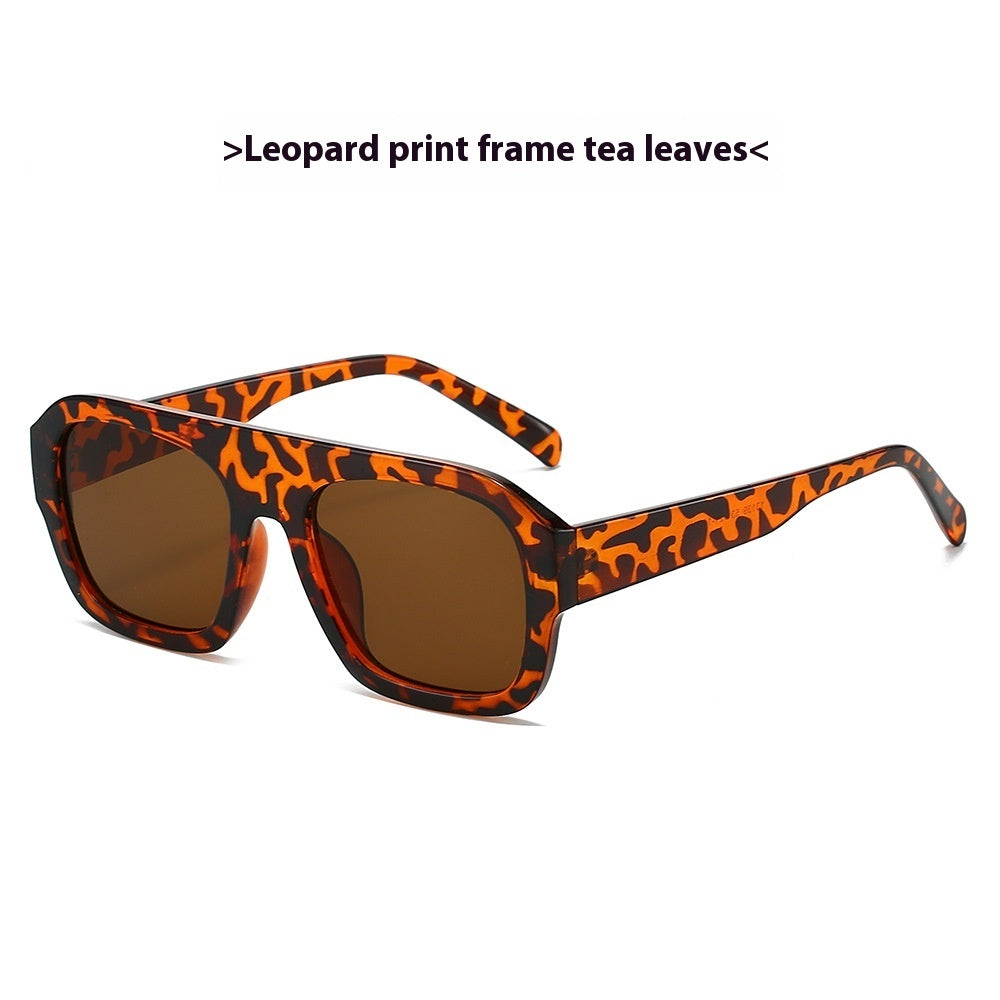 European And American Personalized Sunglasses Female Sun-shade All-match