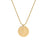 Simple Fashion French Coin Queen Necklace For Women