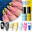 Simple Home Painted Quick-drying Nail Beauty Print Oil