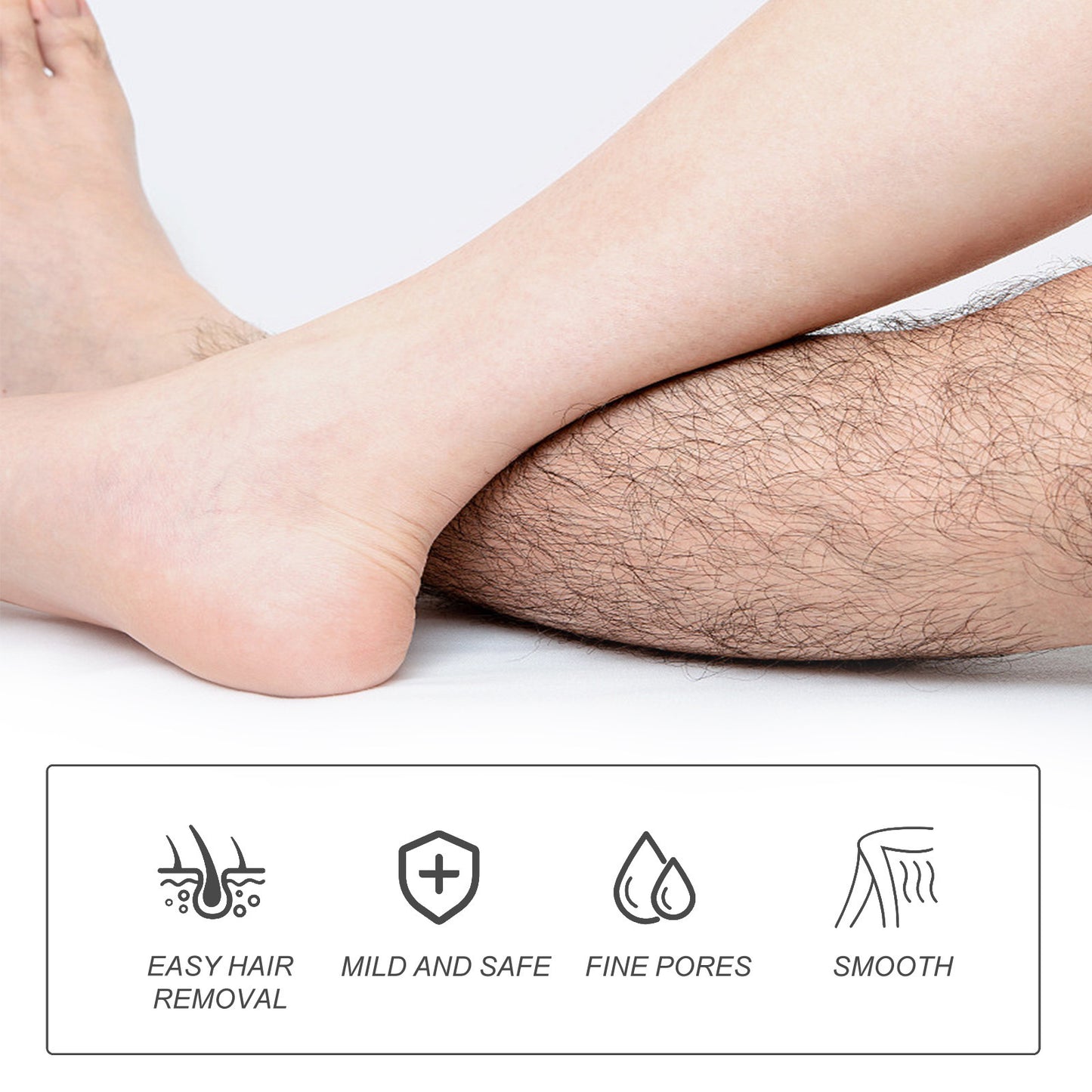 Hair Removal Wax Mild And Non-irritating Skin Dry And Smooth