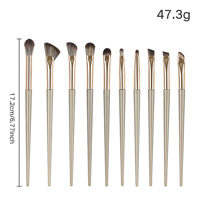 15 Makeup Brushes Suit Face Powder Dotted Color Blooming