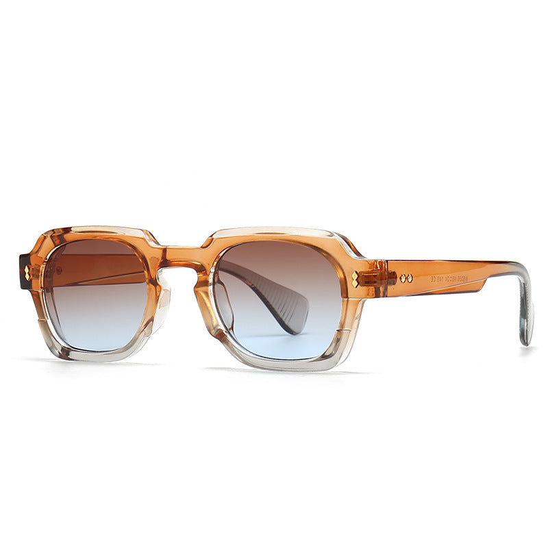 Foreign Trade Trend Street Snap Modern Charm Retro Sunglasses