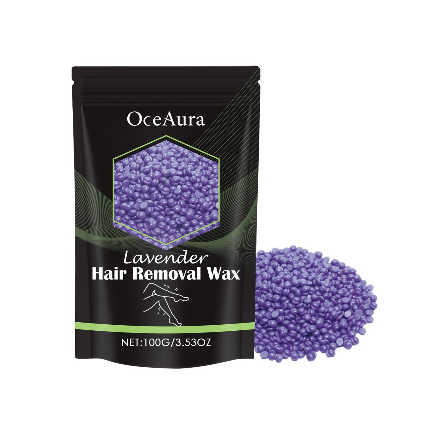 Hair Removal Wax Mild And Non-irritating Skin Dry And Smooth