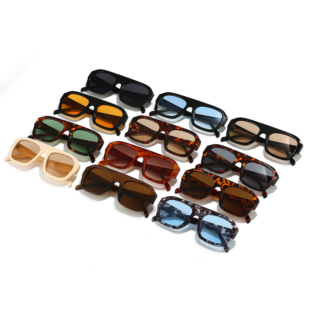 European And American Personalized Sunglasses Female Sun-shade All-match