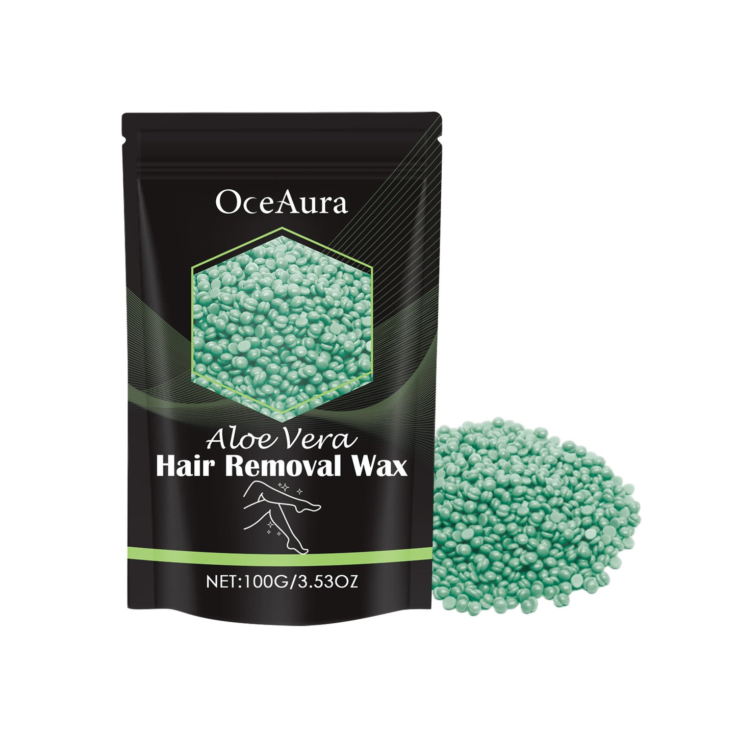 Hair Removal Wax Mild And Non-irritating Skin Dry And Smooth
