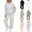 Women's Two-piece Casual Hoodie Sportswear Trousers Suit