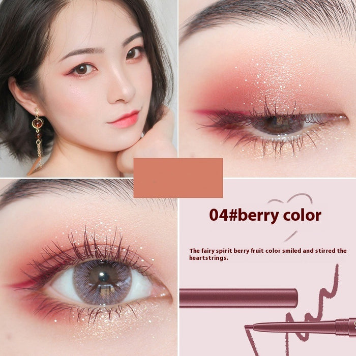 Heartbeats Color Eyeliner Ultra-fine Waterproof Sweat-proof Not Smudge Eye Shadow Pen