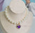 Pearl Necklace Love Gem Cat Collar