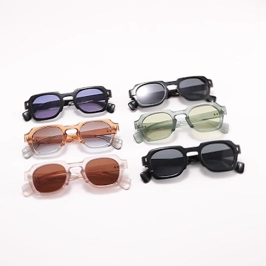 Foreign Trade Trend Street Snap Modern Charm Retro Sunglasses