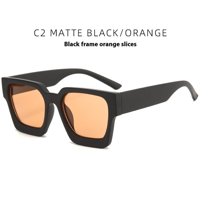 UV-proof Large Frame Sunglasses