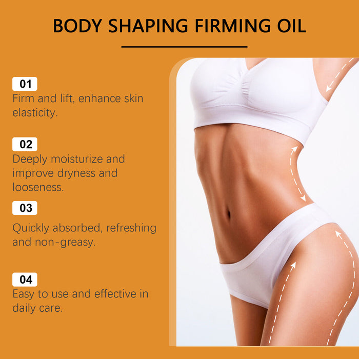 Body Contour Massage Oil Skin Tightening Deep