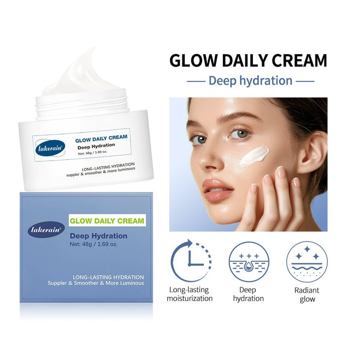 Glossy Daily Cream Face Dry Peeling Moisturizing