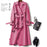 Double-breasted Mid-length Tie Trench Coat