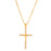 Diamond Cross Necklace Female Cross Pendant Clavicle Chain